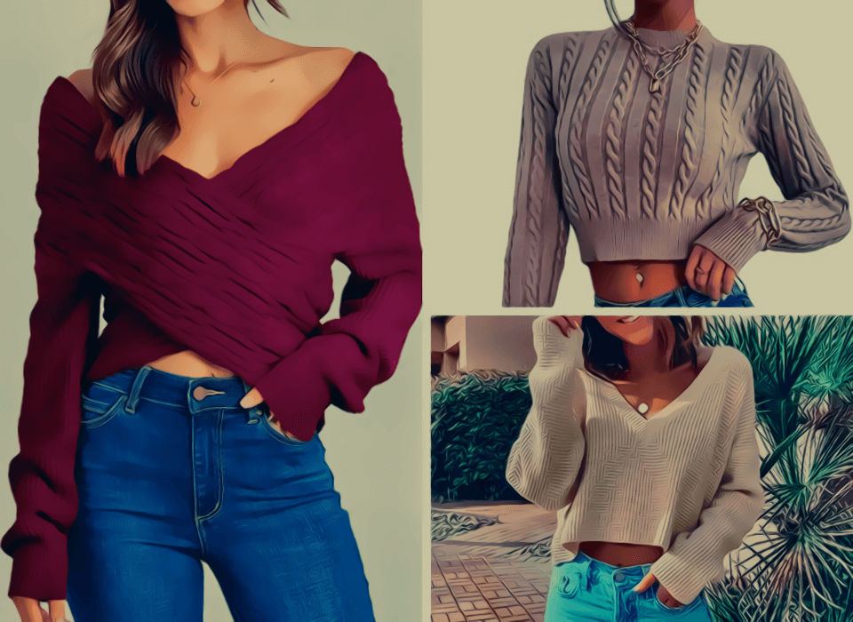 8 Crop Top Sweaters: Giving You Major Cute and Comfy Vibes!